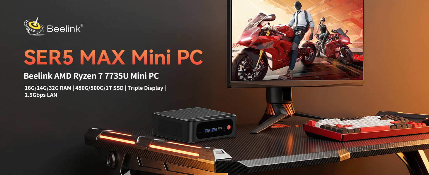 Beelink MINI PC SER 7735U