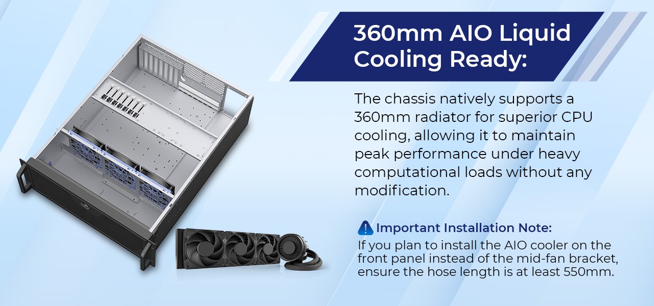 Rosewill RSV-L4620 4U Rackmount Server Chassis