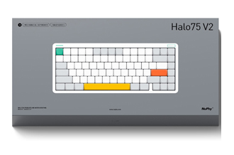 NuPhy Halo75 V2 QMK/VIA Wireless Mechanical Keyboard