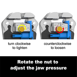 Tensioning knob design