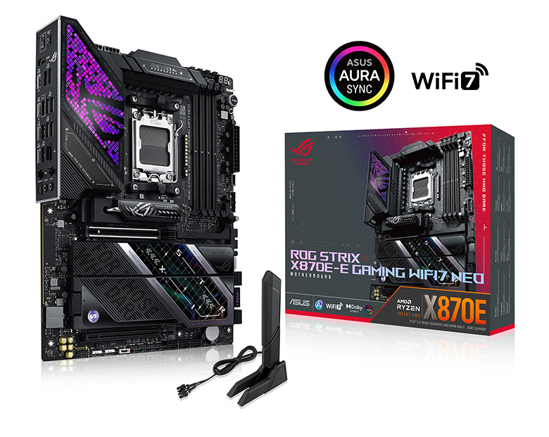 ASUS ROG STRIX X870E-E GAMING WIFI7 NEO AMD ATX motherboard