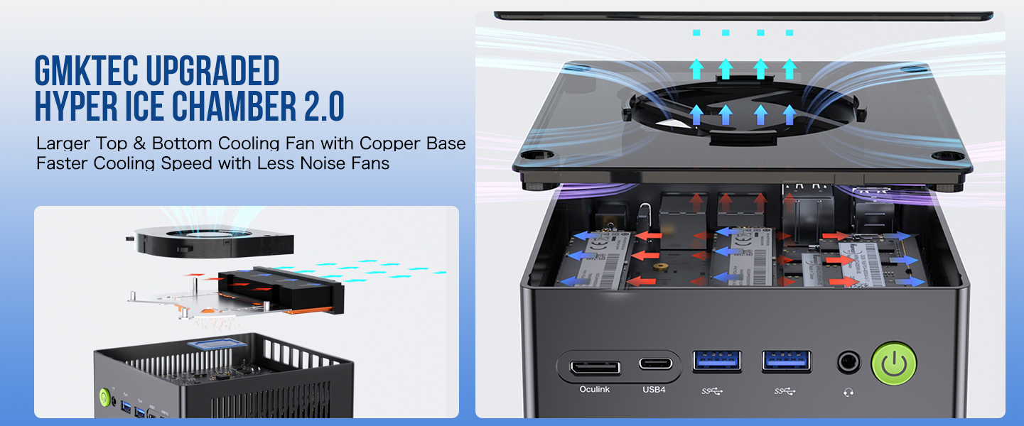 UPGRADED COOLING FANS