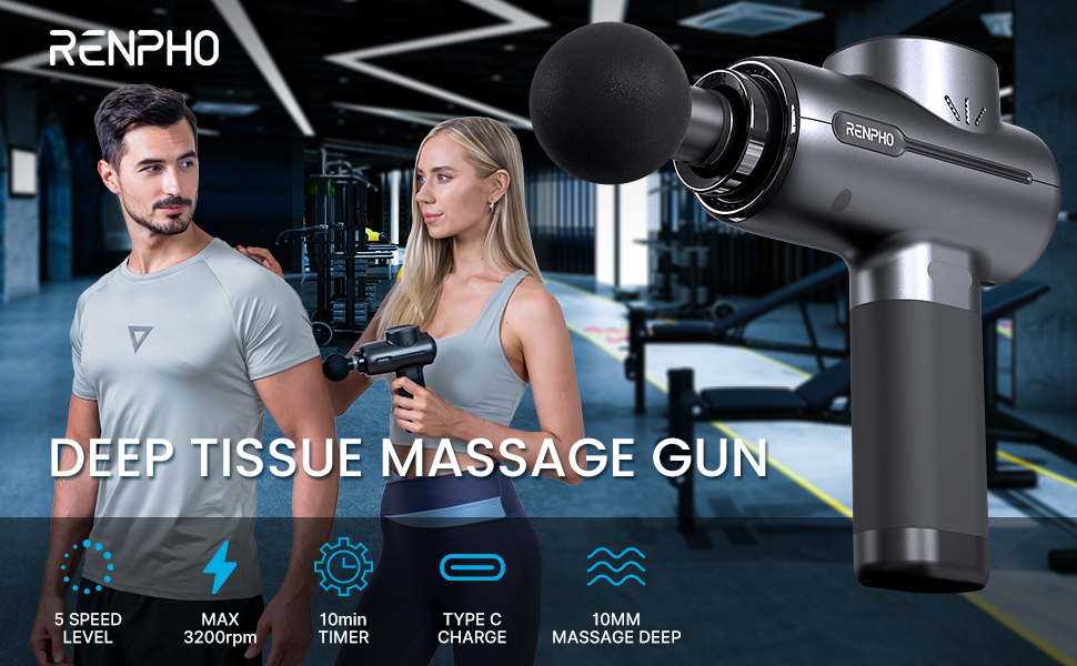 Naipo Mini Deep Tissue Percussion Massage Gun
