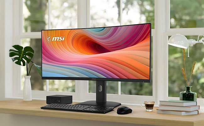MSI PRO MP341CQPHG E12 Curved Computer Monitor