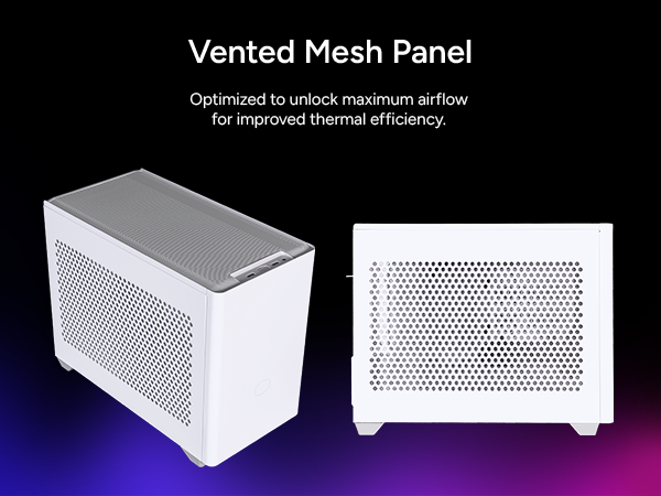 Cooler Master NR200 White SFF Small Form Factor Mini-ITX Case 