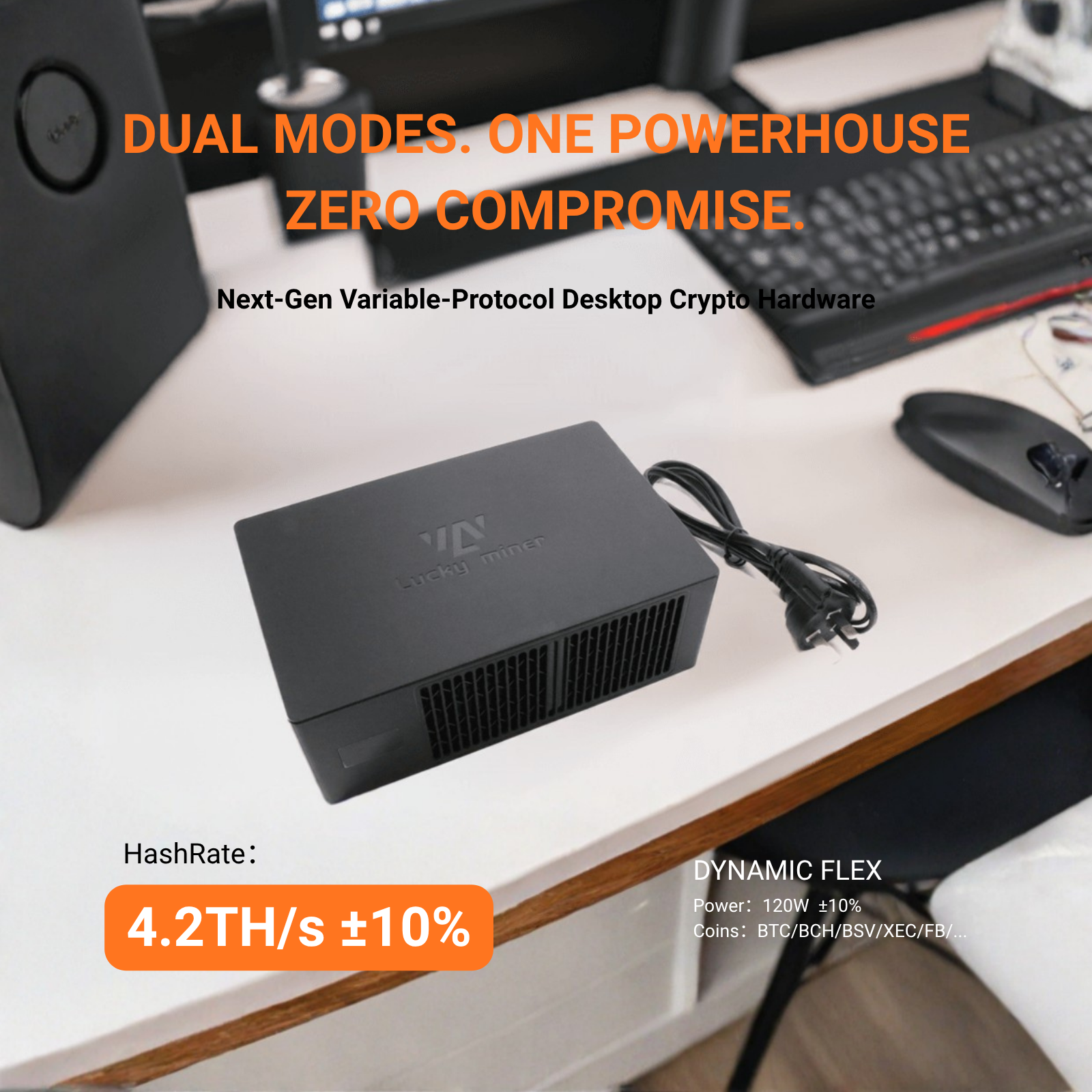 Luckyminer LV08 Desktop Solo Miner