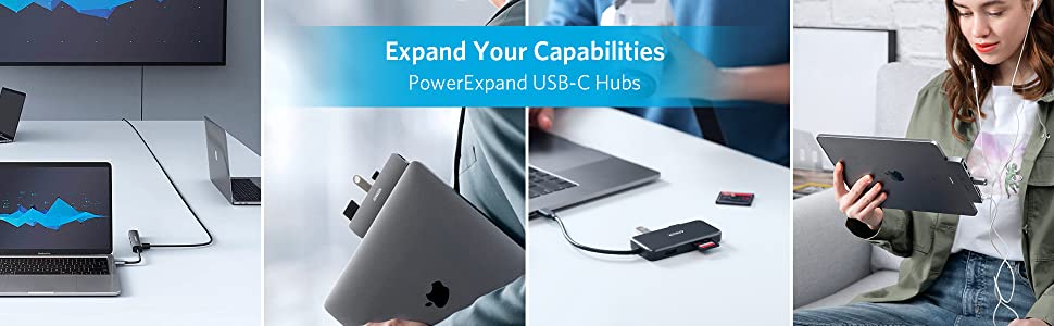 Anker USB C Hub for MacBook, PowerExpand Direct 8-in-2 USB C