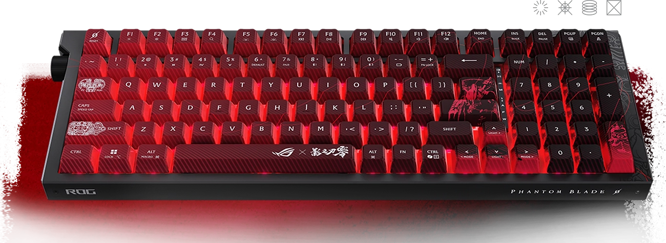 ASUS ROG Strix Morph 96 Wireless Phantom Blade Zero Edition Mechanical Gaming Keyboard