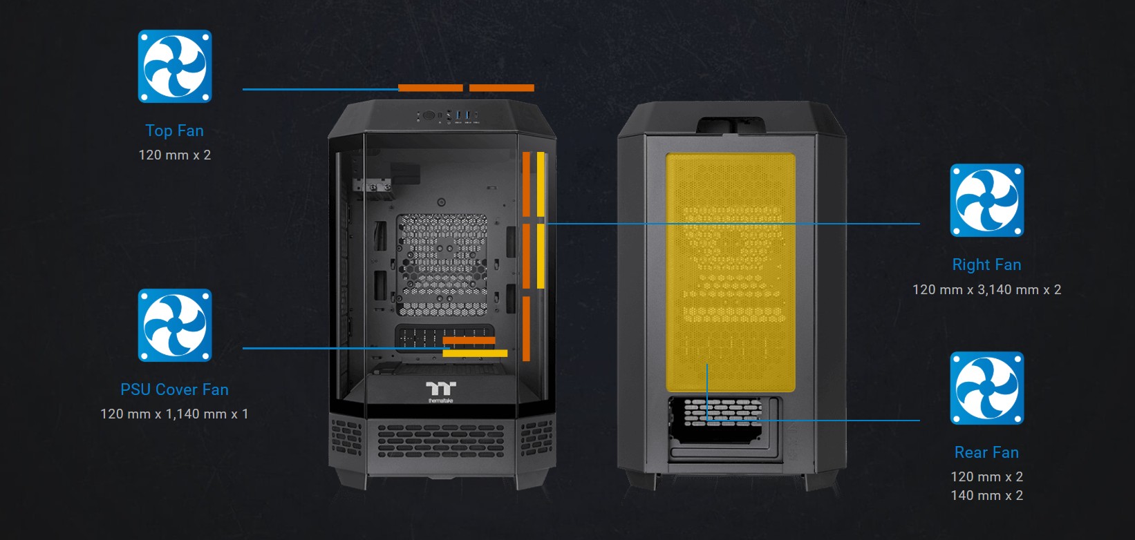 Thermaltake Tower 250 Mini-ITX Mini Tower Case