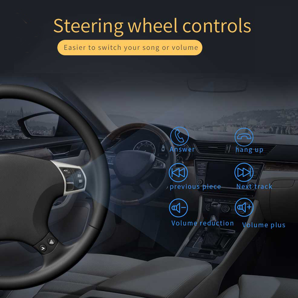 binize steering wheel controls