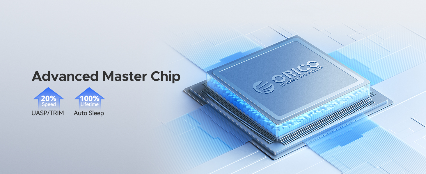 ORICO M.2 NVMe SATA SSD Enclosure, Tool-Free USB 3.2 Type-C 10Gbps to M.2 SSD Enclosure for SATA/NVM