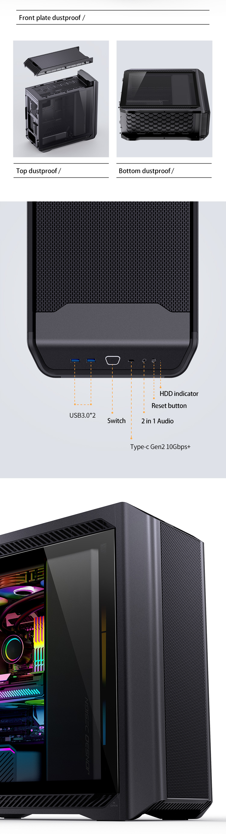 Aluminium case