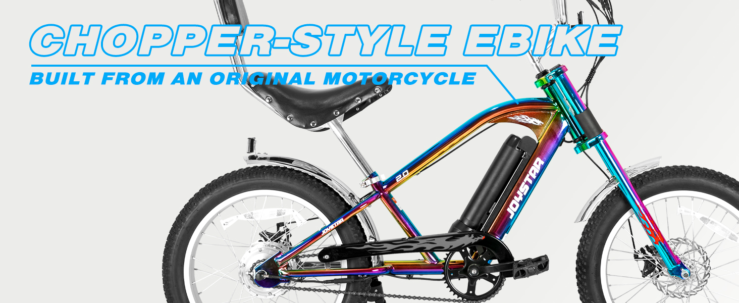 Chopper Style Electric Motorcycle