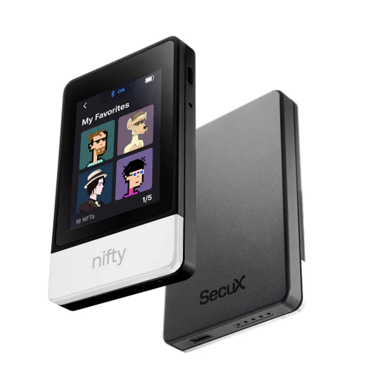 SecuX Nifty Dedicated NFT Hardware Wallet