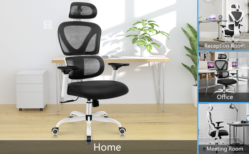 Office Chair KERDOM Ergonomic Desk Chair Breathable Mesh Computer CH