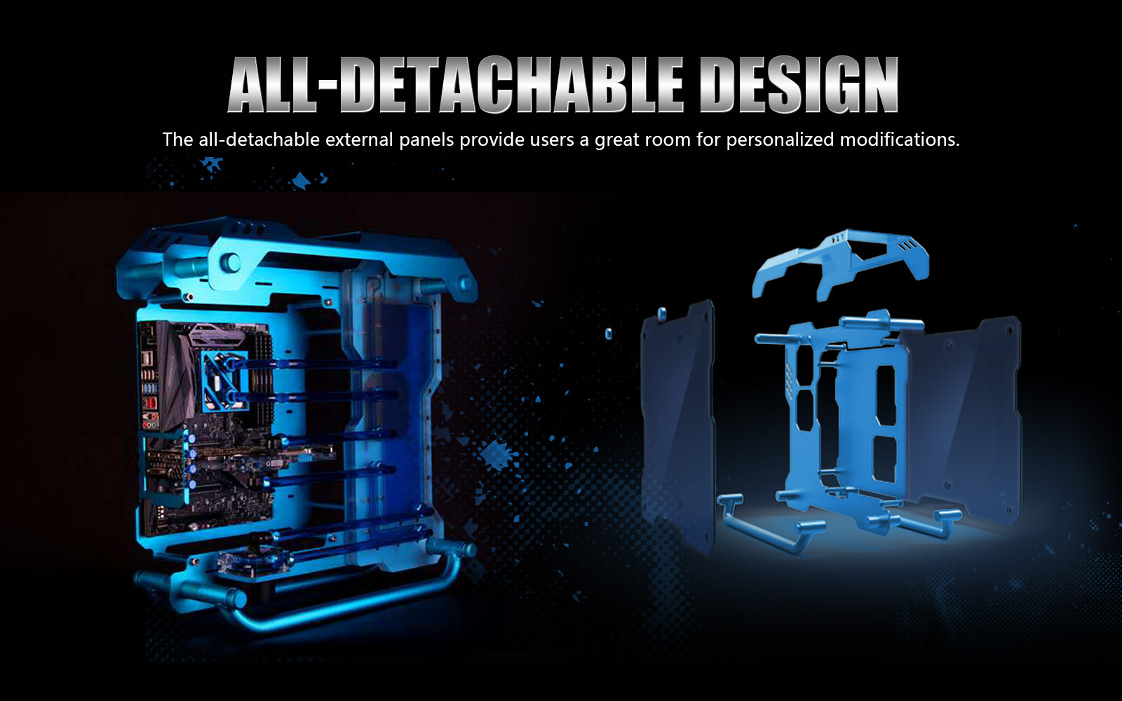 Zeaginal ZC-01 Blueberry Vanity ATX Computer Case Support Zeaginal ZC-01 Blueberry Vanity ATX Computer Case Support