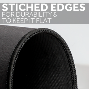 Sleek and Durable Stitched Edges