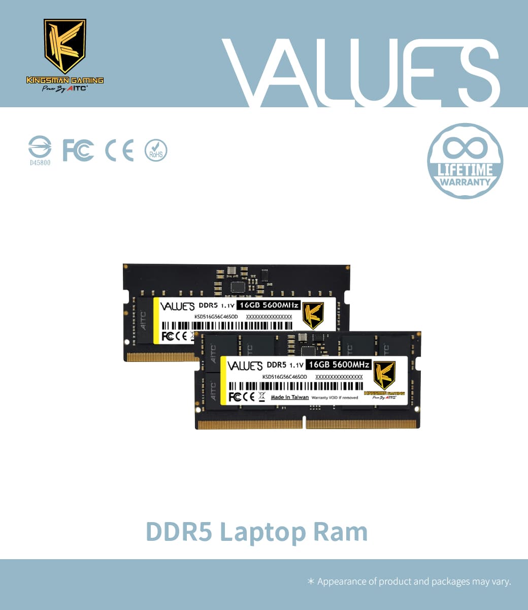 DDR5, MEMORY, SODIMM, GAMING