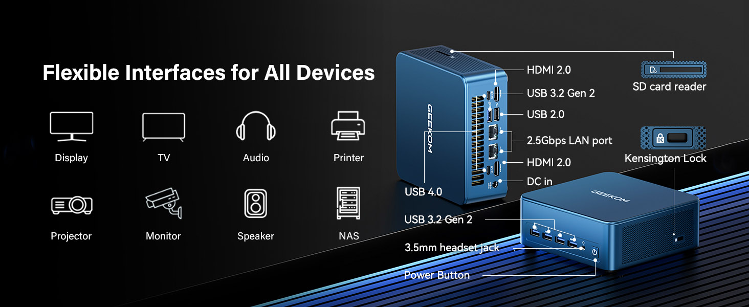 GEEKOM Mini IT12 MAX Mini PC 