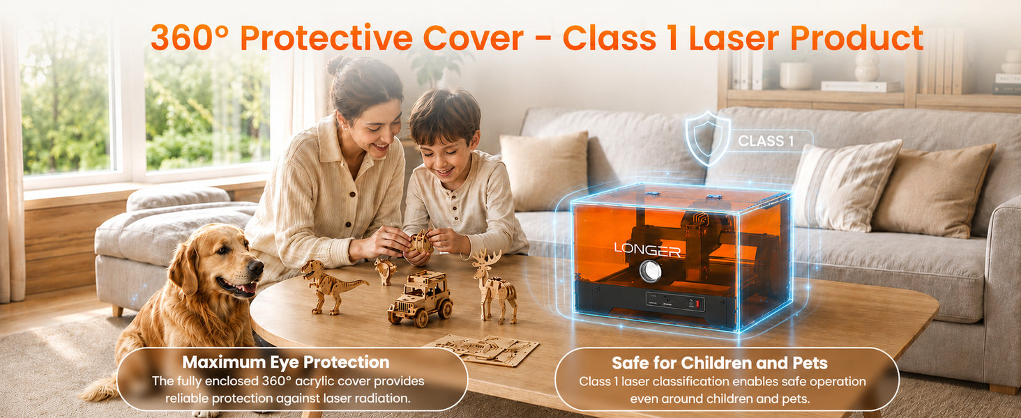 Class 1 Laser Safety Rating