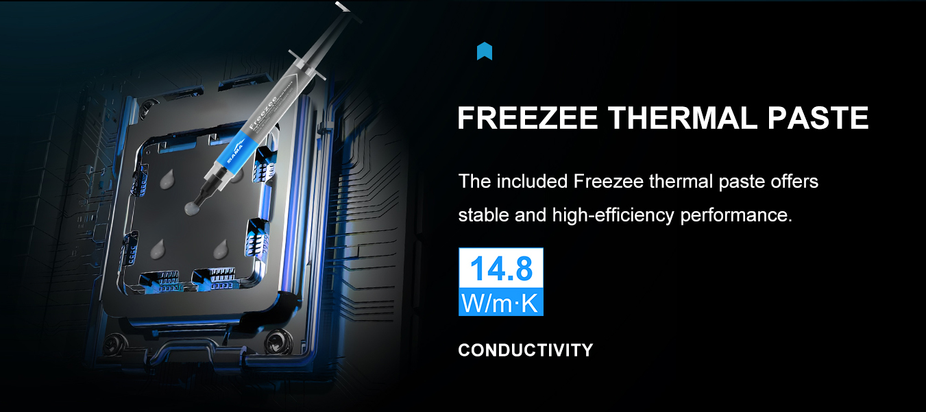 SAMA L70 240mm Liquid CPU Cooler AIO Cooler White