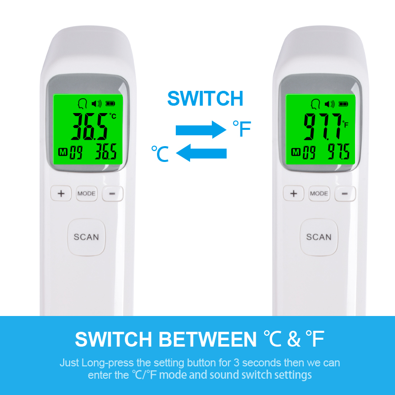 CK-T1502 Handheld Infrared Thermometer High Precision Temperature  Measurement Portable Non-Contact Thermometer - AliExpress