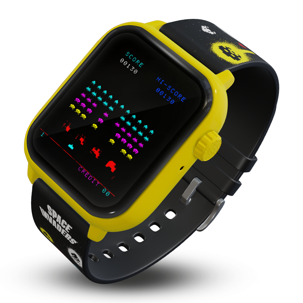 Space Invaders Retro Gaming Smart Watch