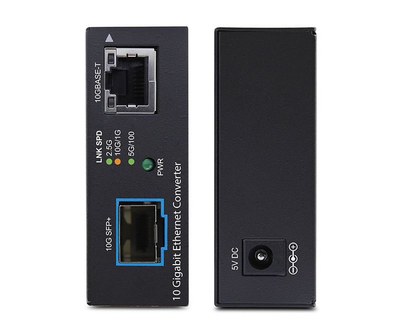 StarTech 10GbE Multi-Gigabit Open SFP+ Fiber Media Converter