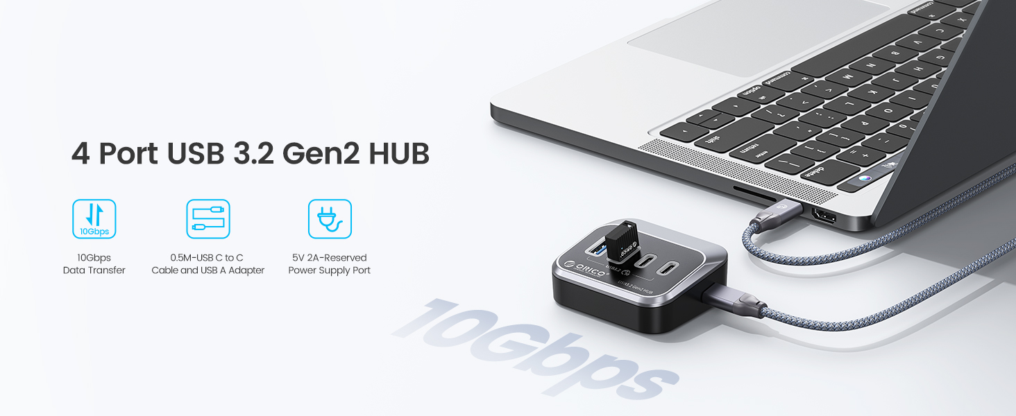 ORICO 4 Ports USB 3.2 Hub