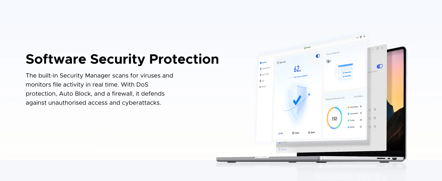 UGREEN NASync DH4300 Plus Storage Hub with HDMI Cable