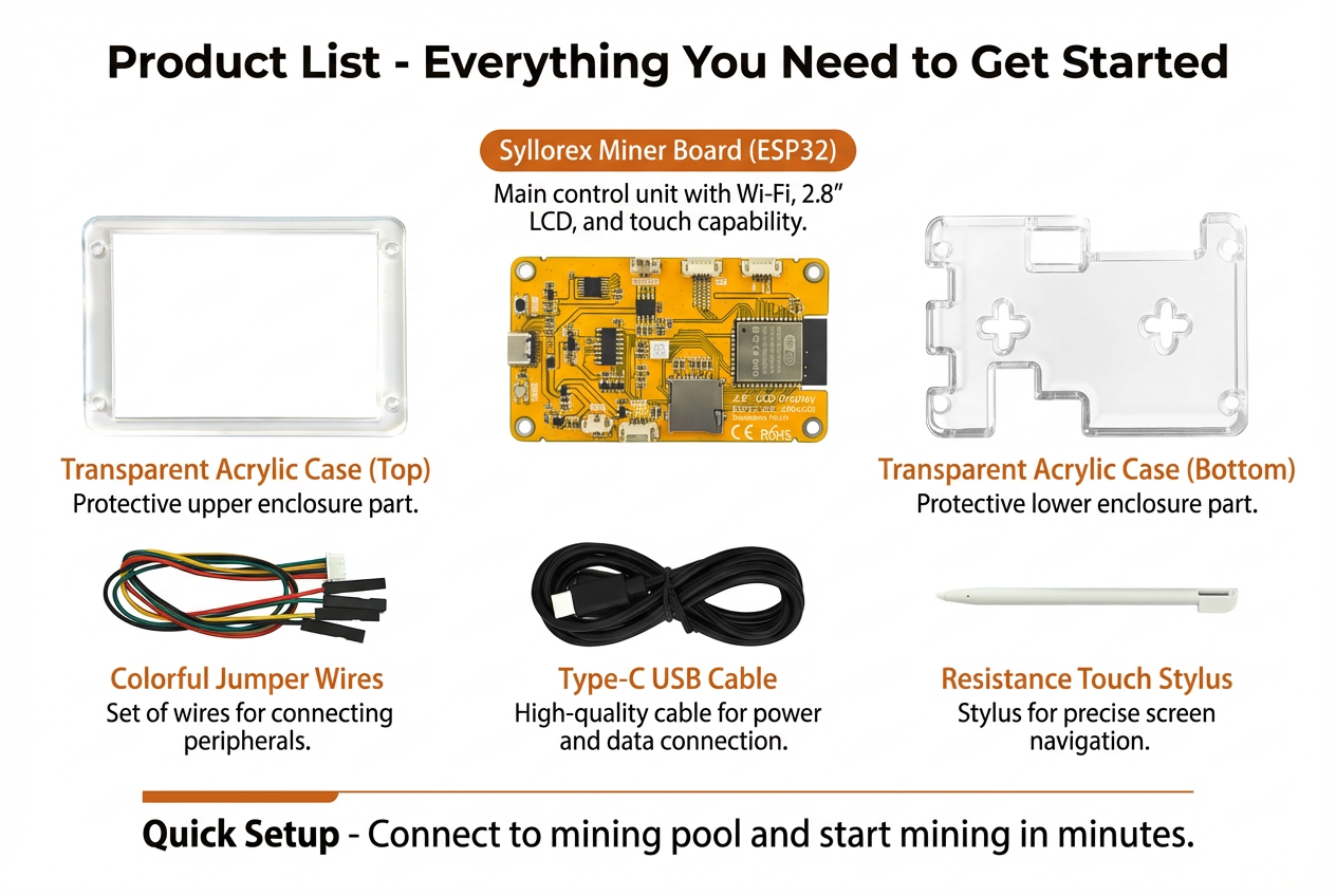 Plug-and-Play Setup for Instant Mining