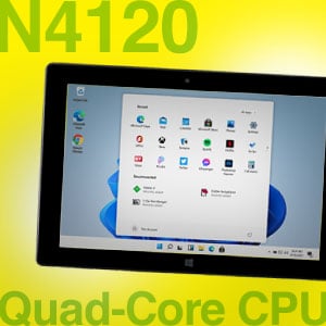 Fusion5 10.1 Windows 11 Full HD Tablet - FWIN232 PRO S3 Ultra Slim Windows  Tablet PC - 8GB