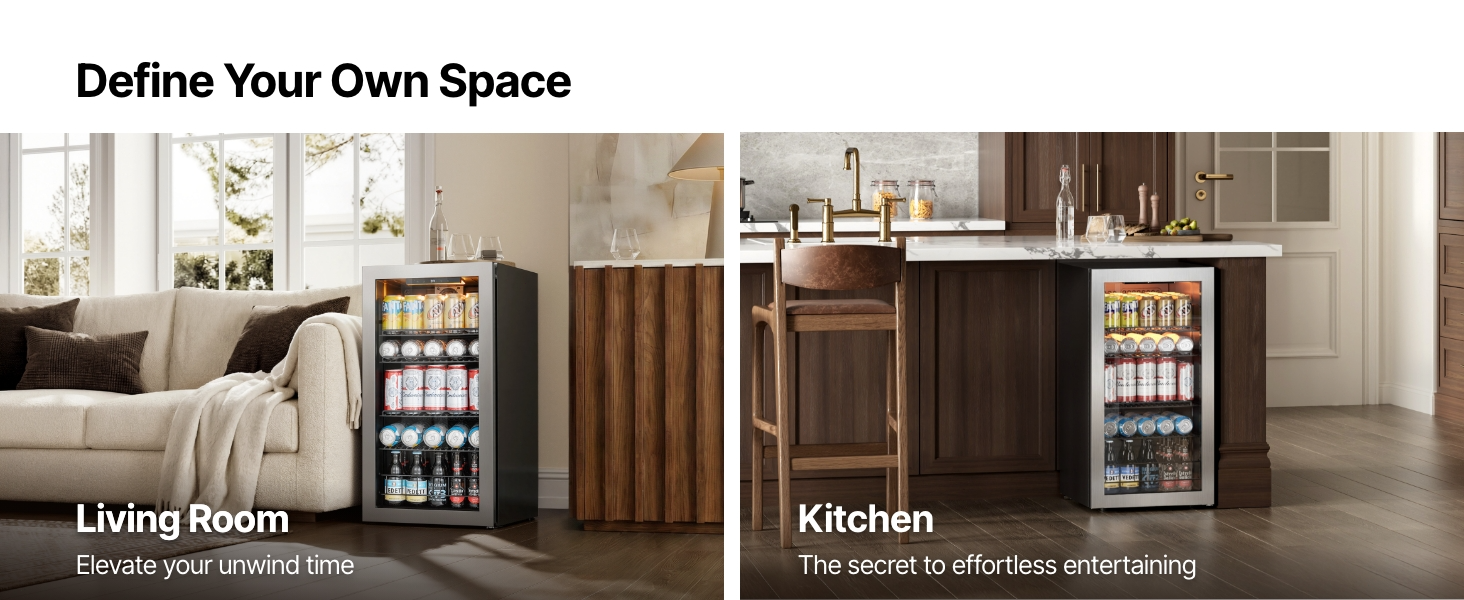 freestanding or under counter installation for home kitchen
