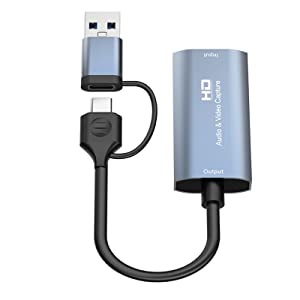 AMANKA Carte capture HDMI acquisition vidéo USB FullHD 4K