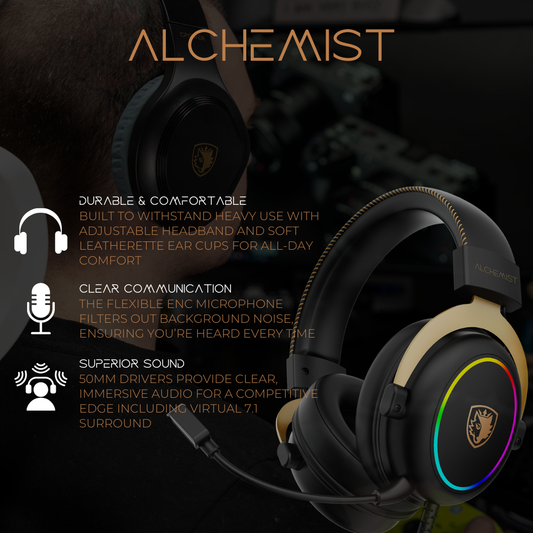 SADES Alchemist Gaming Headset