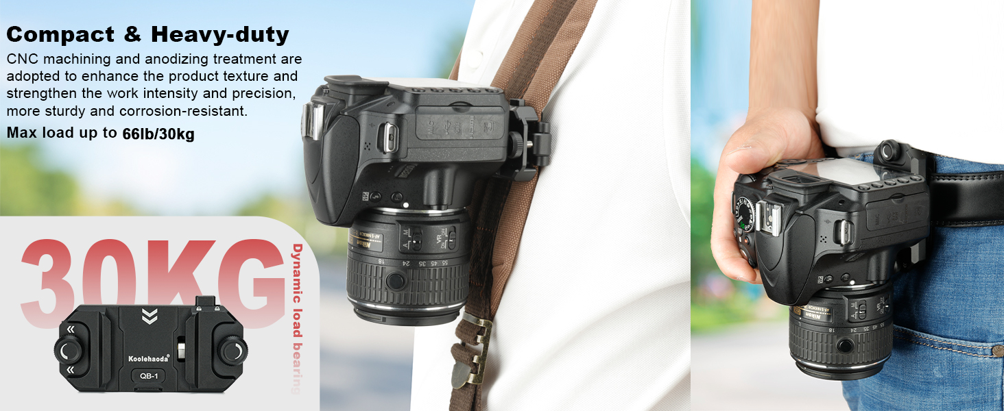 Camera Backpack Strap Clip