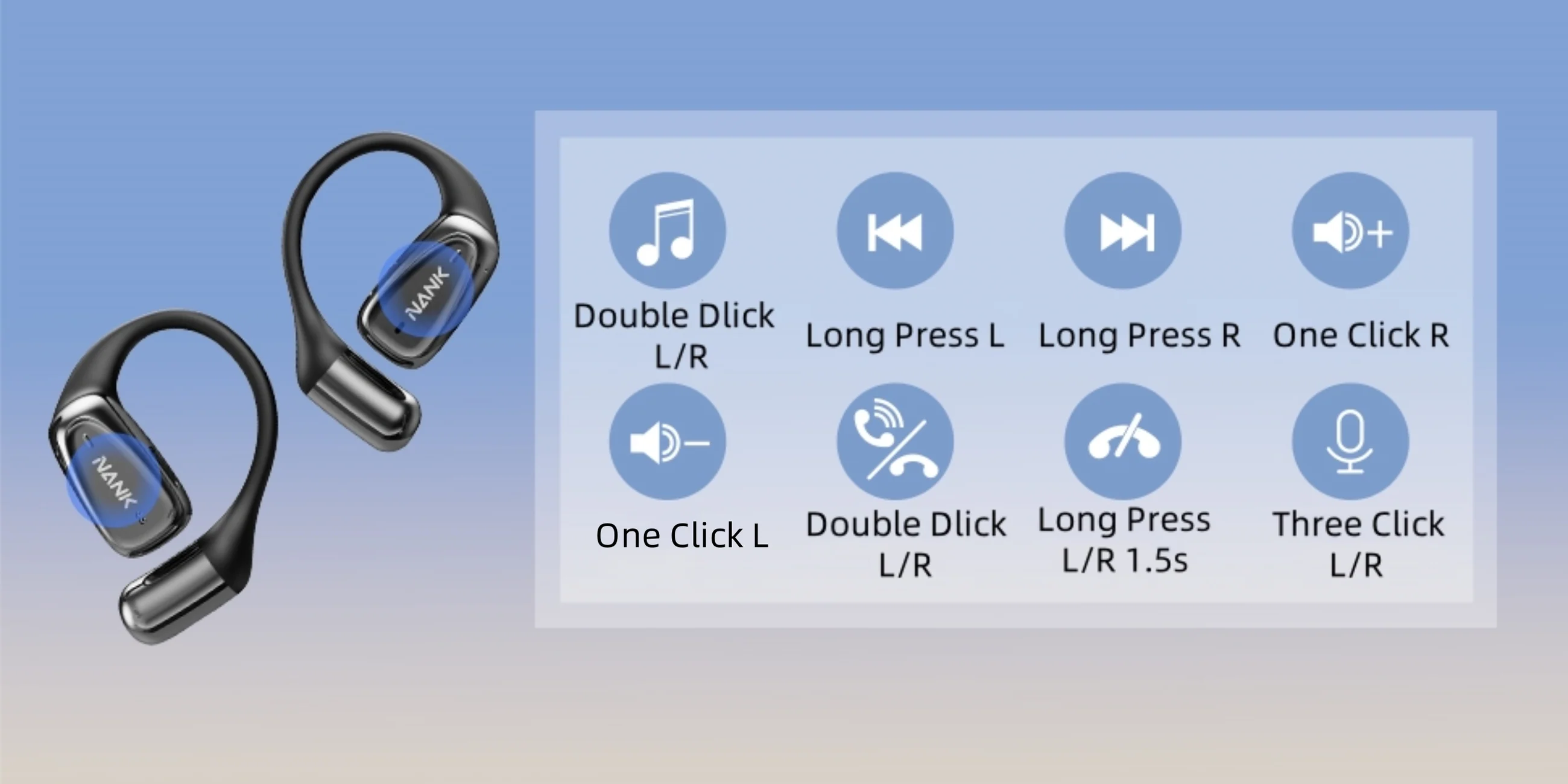 NANK OE Mix Open-Ear Headphones