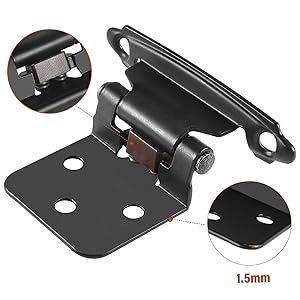 Kitchen cabinet hinges