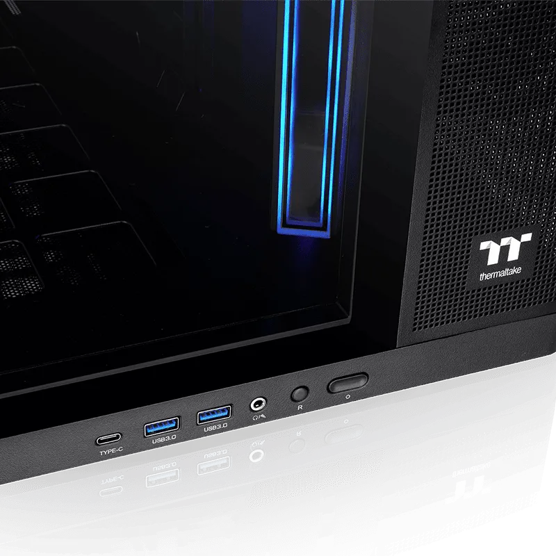 Thermaltake Arcus 380 TG ARGB Mid Tower Chassis - Black