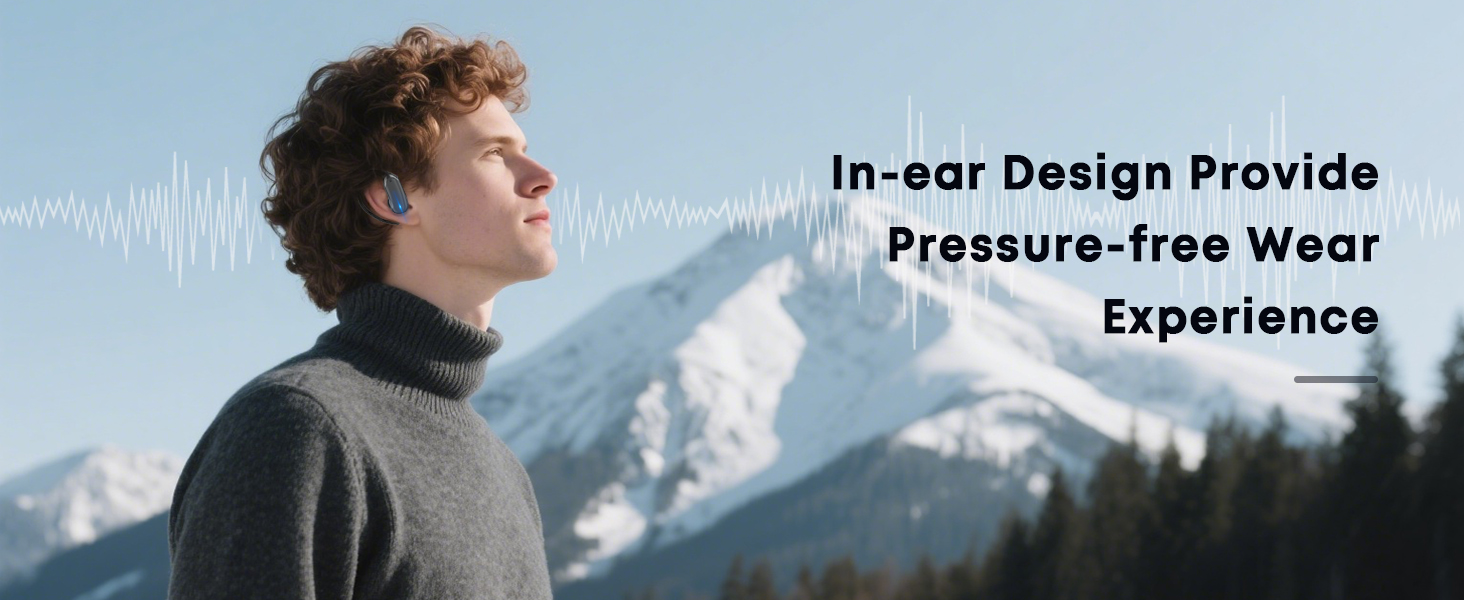 Wireless Earbuds Bluetooth 5.4 Headphones, 54H Playtime Stereo Earphones with Noise Cancelling Mic