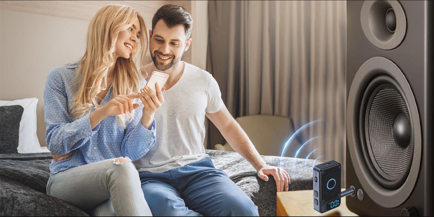 Bluetooth Adapter for Stereo Receiver Bring your old stereo system into the future with a Bluetooth