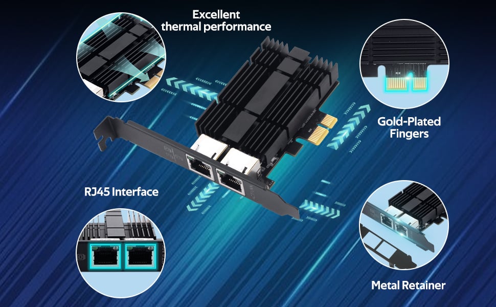 2.5gbps network card
