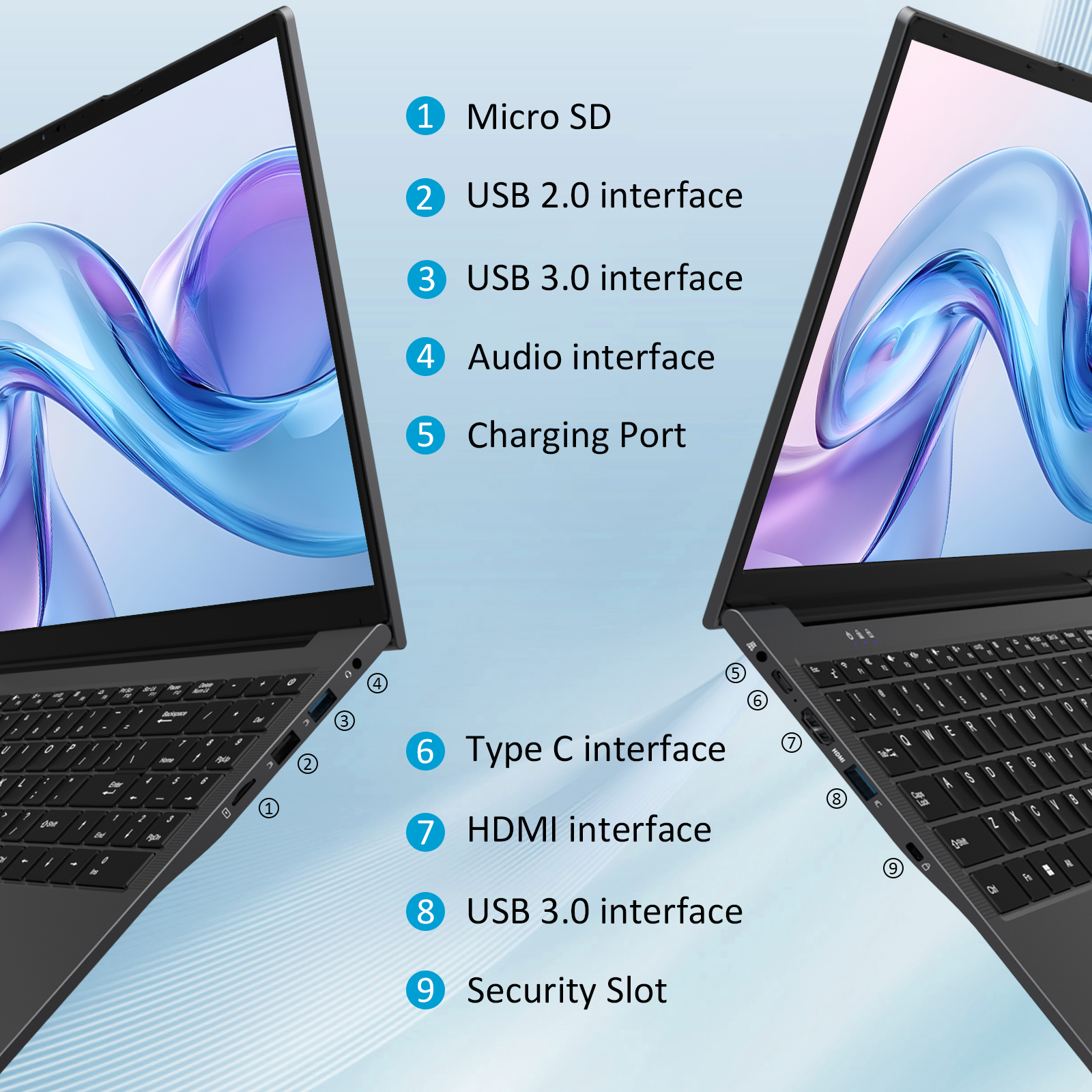 Laptop interface