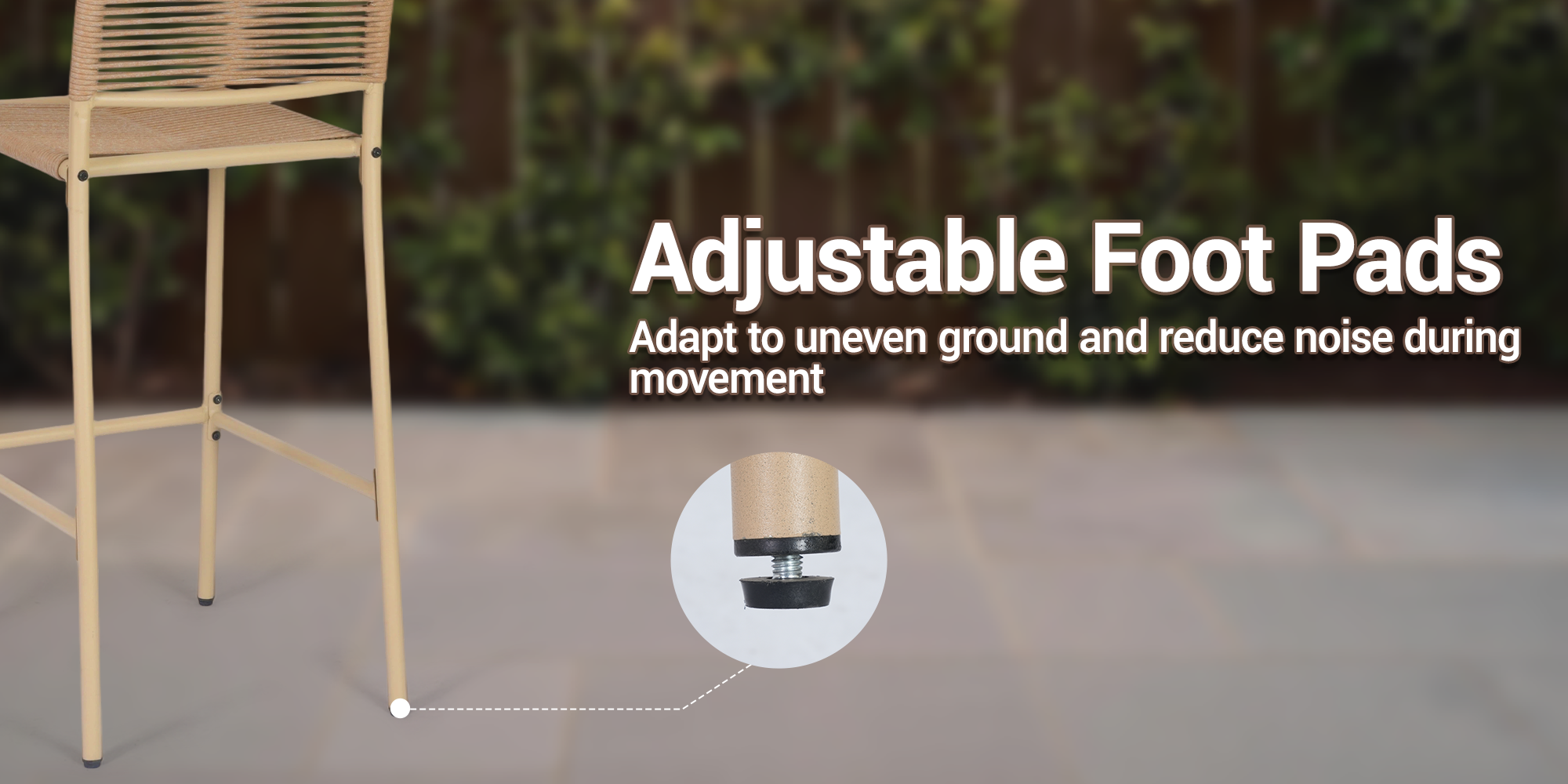 Adjustable Foot Pads
