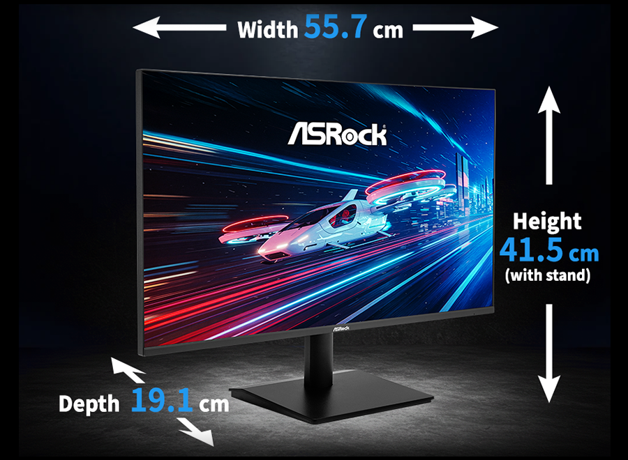 ASRock Challenger Series CL25FFBE Gaming Monitor