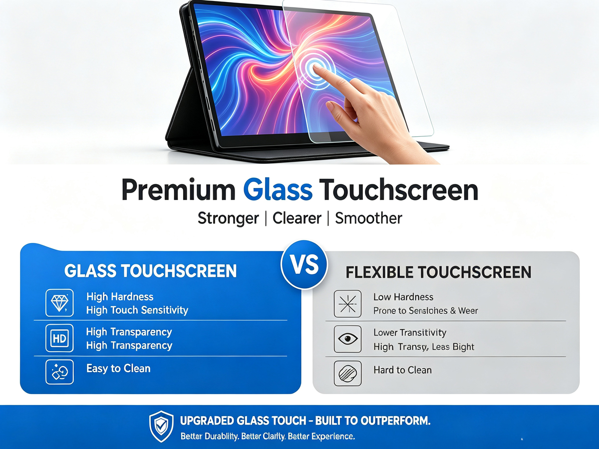 Portable monitor touchscreen