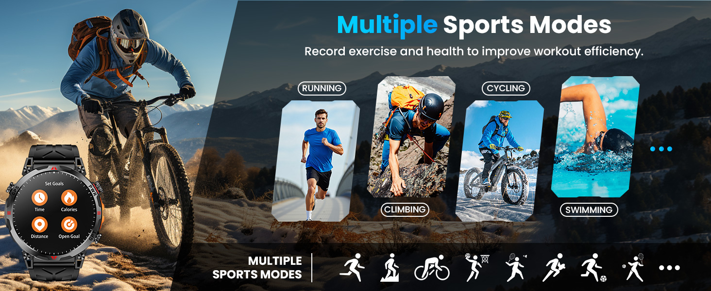 Military Smart Watch with GPS/Compass,Smartwatch with GPT Voice Assistant,1.56" AMOLED Screen