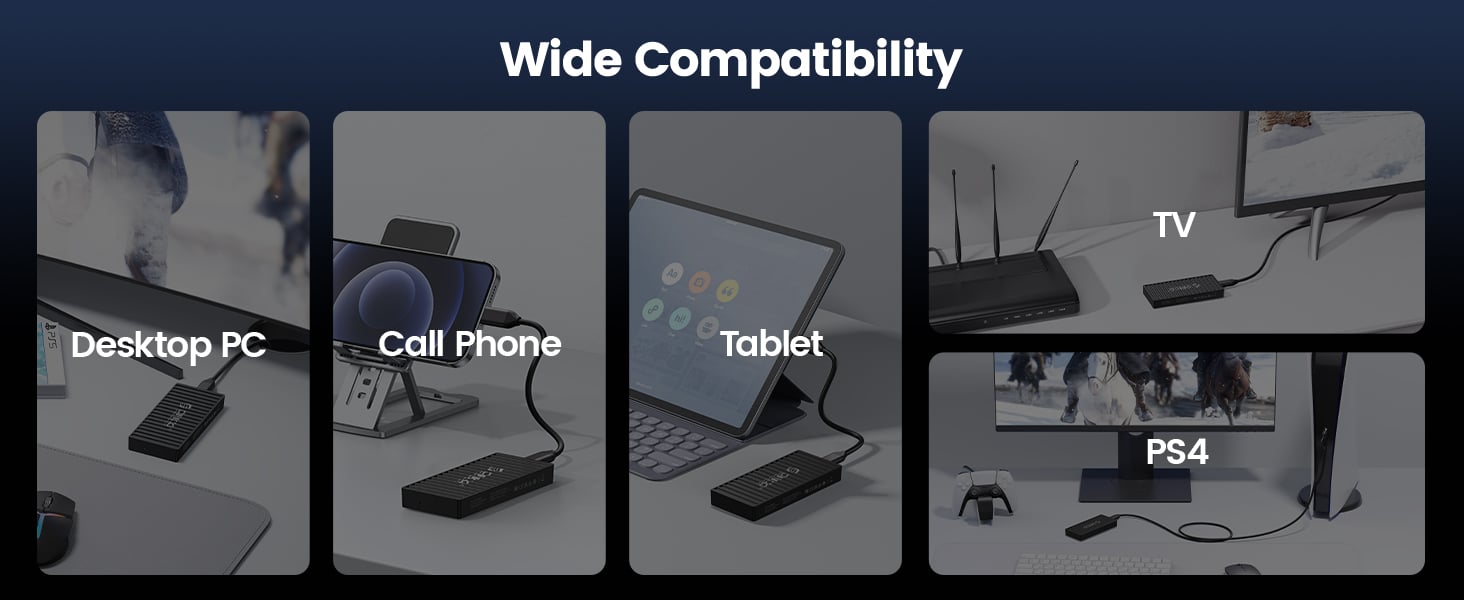 ORICO M.2 NVMe SSD Enclosure, Tool-Free 10Gbps USB C Adapter, USB 3.2 M2 NVMe Reade