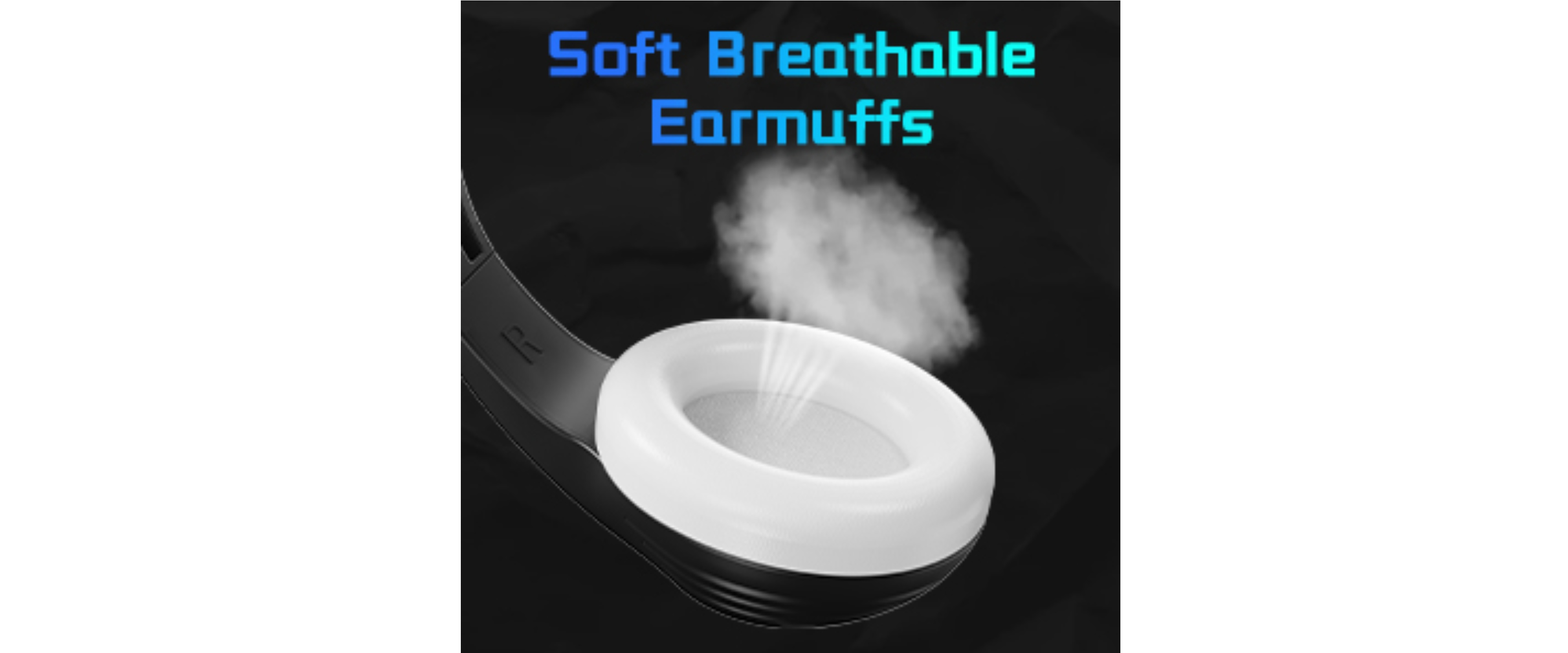 Anivia A9 headset, soft breathable earmuffs, memory foam ear pads