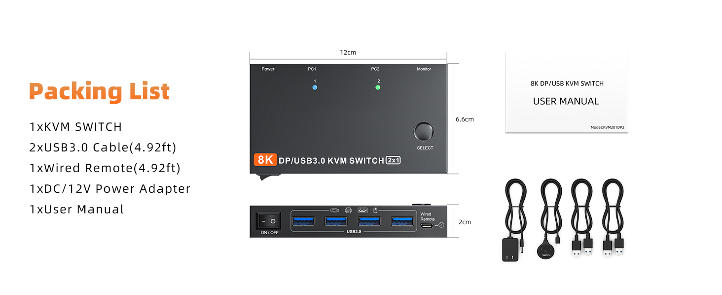KVM Switch Makes Your Work More Comfortable